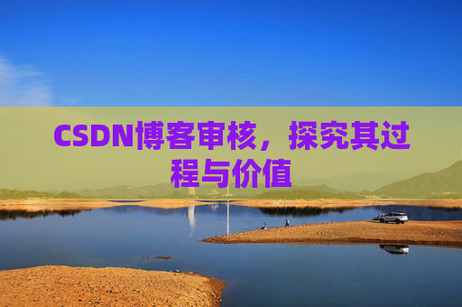 CSDN博客审核，探究其过程与价值